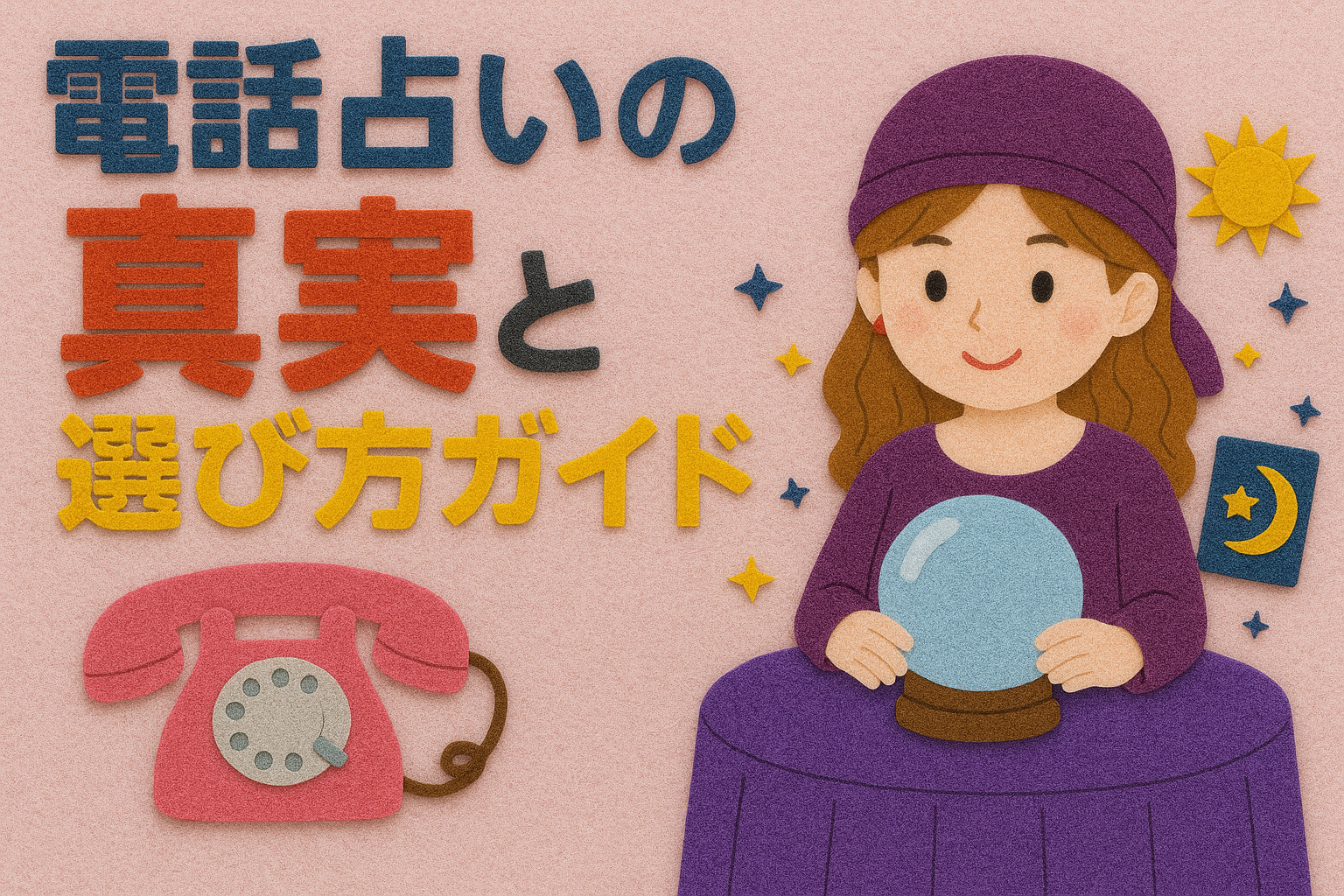 電話占いの真実と安全な選び方ガイド｜危険な占いの見分け方とおすすめ比較