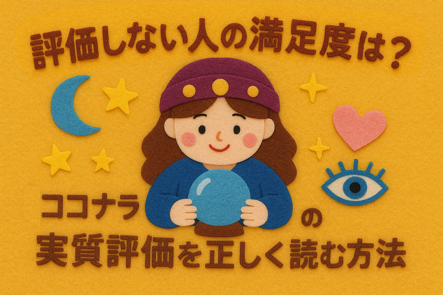 評価しない人の満足度は？ココナラ占いの実質評価を正しく読む方法