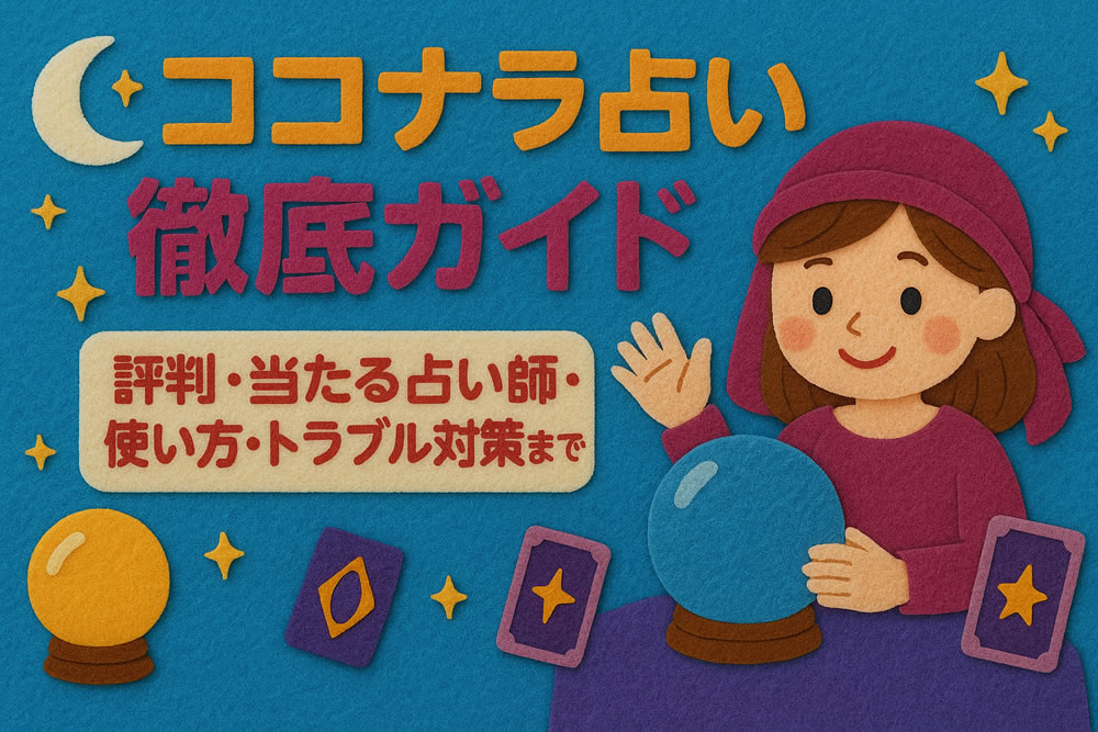 【2025年版】ココナラ占い徹底ガイド|評判・当たる占い師・使い方・トラブル対策まで